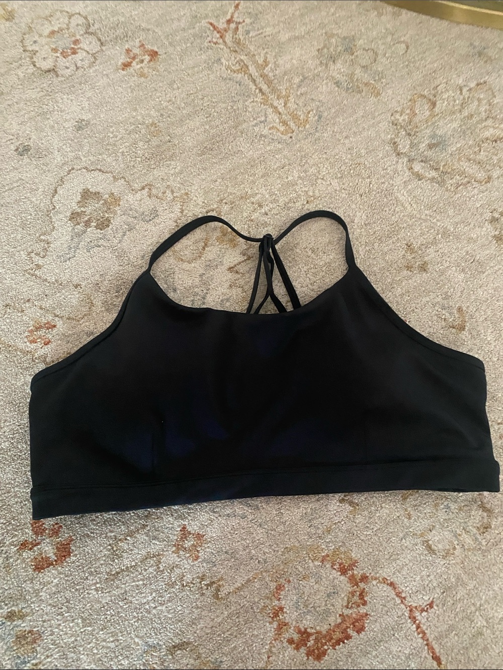 Alo Black Strappy Sports Bra — Women Intimates & Sleepwear